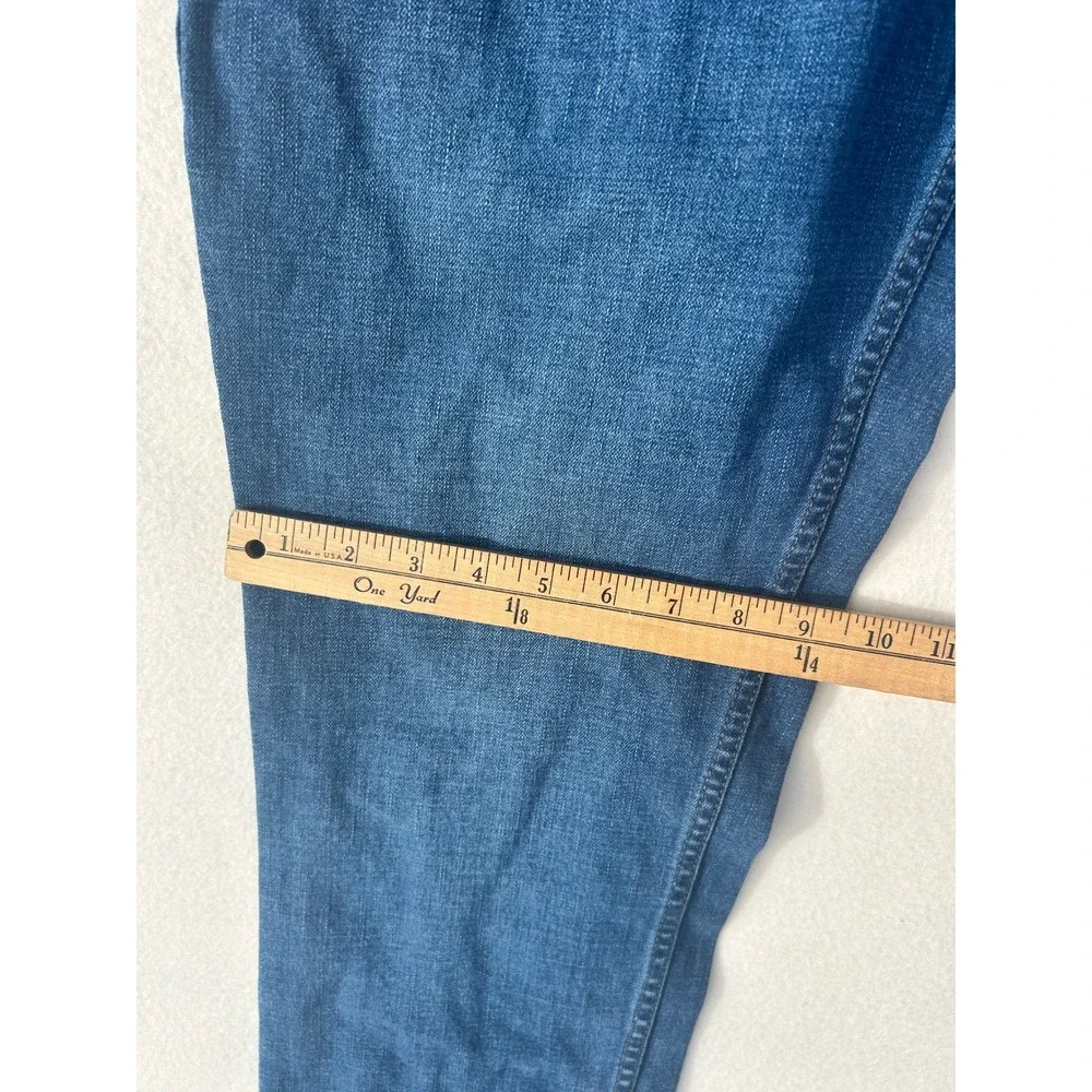 Buffalo David Bitton Mens Blue Straight Leg‎ Jeans Medium Wash Denim Pants 36x30